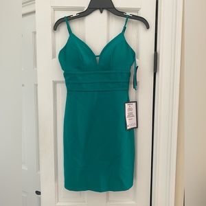 Perfect sage green juniors dress